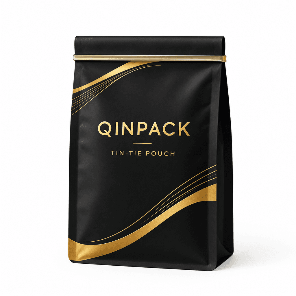Tin-Tie Resealable Pouches