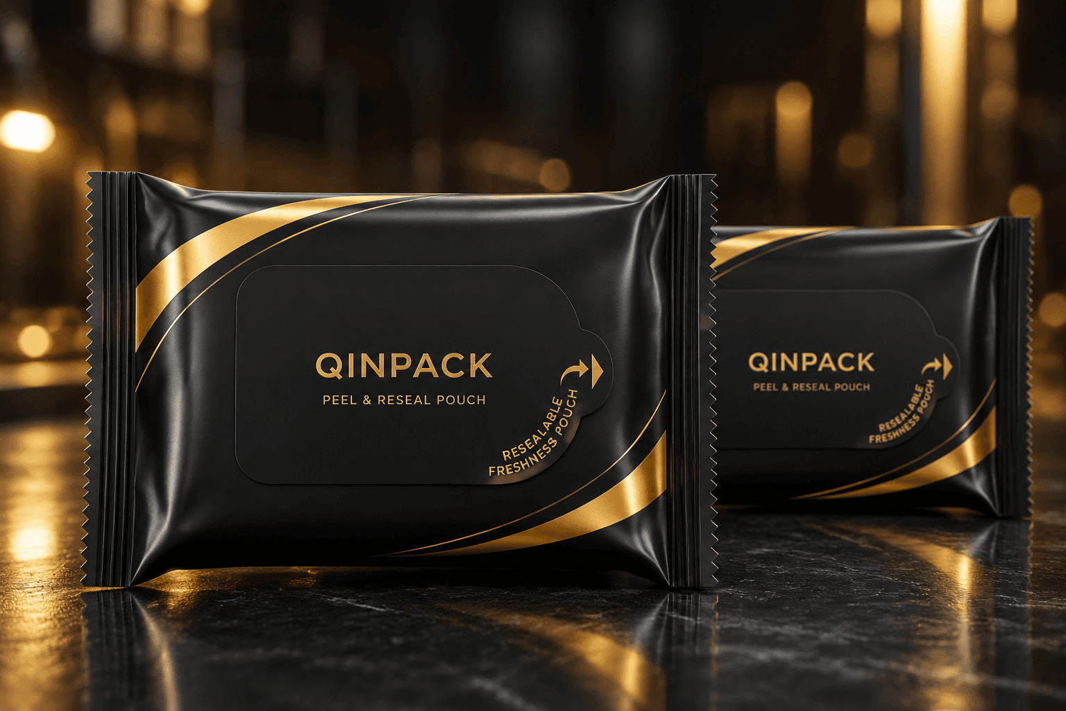 Peel & Reseal Adhesive Pouches