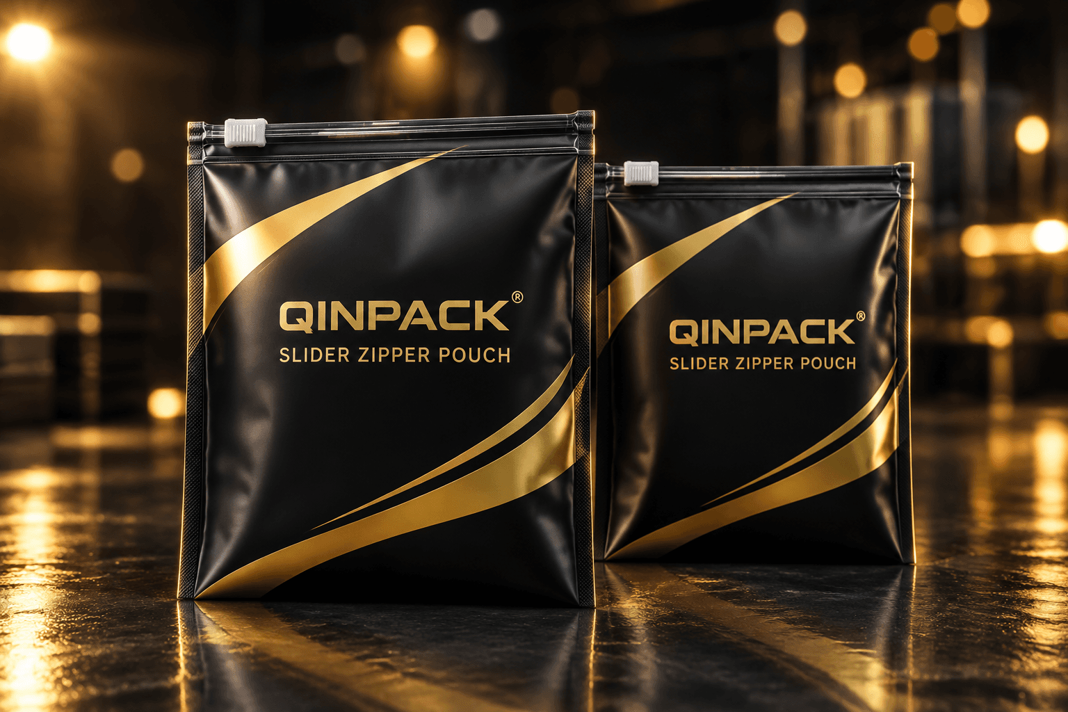 Slider Zipper Heavy-Duty Pouches