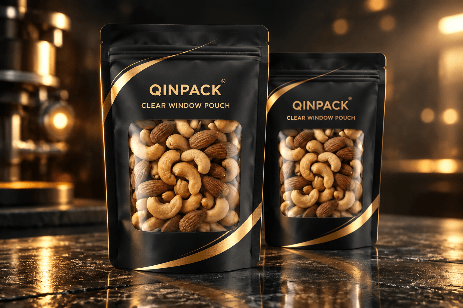 Clear Window Barrier Pouches